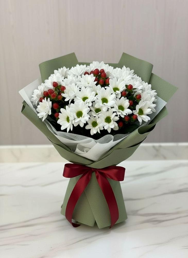 Букет цветов из: Хризантемы в Ермишь