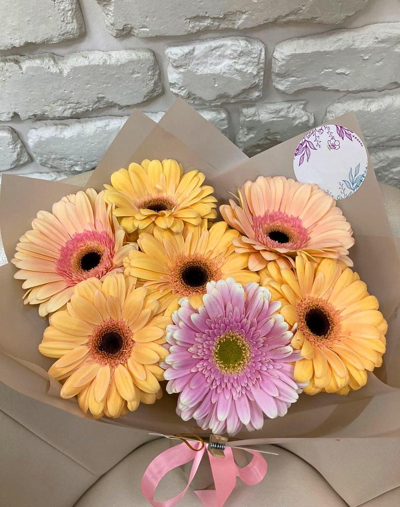 Букет цветов из: Герберы в Ермишь