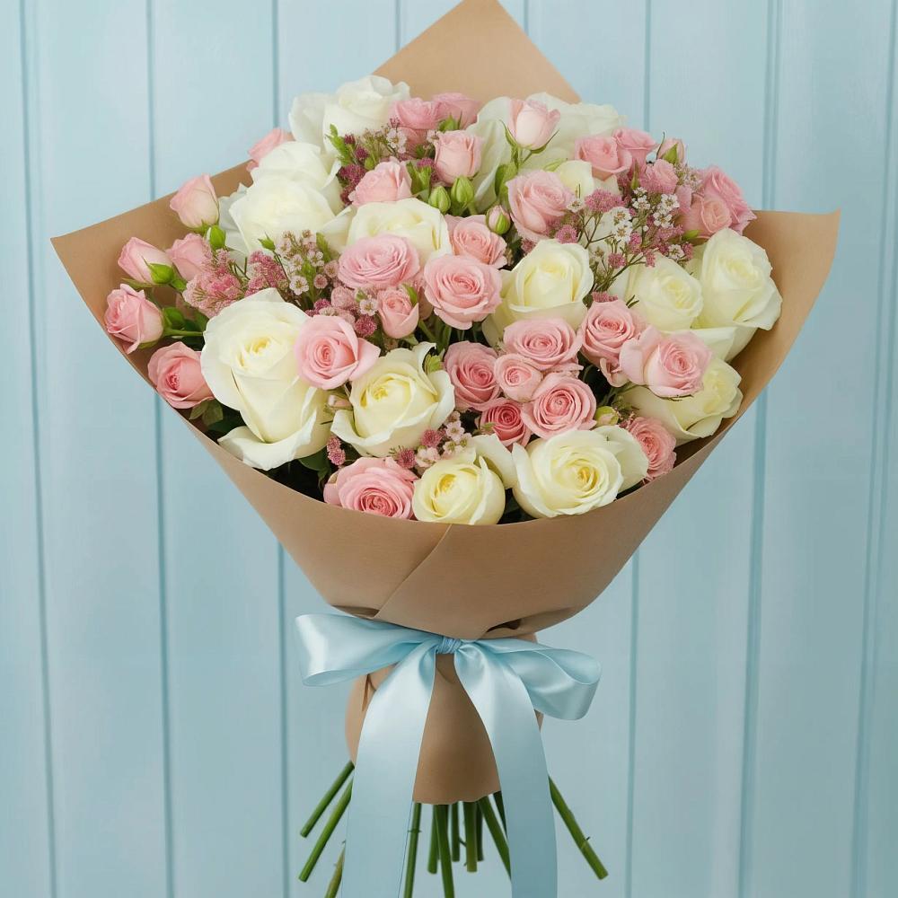 Букет цветов из: Розы в Ермишь