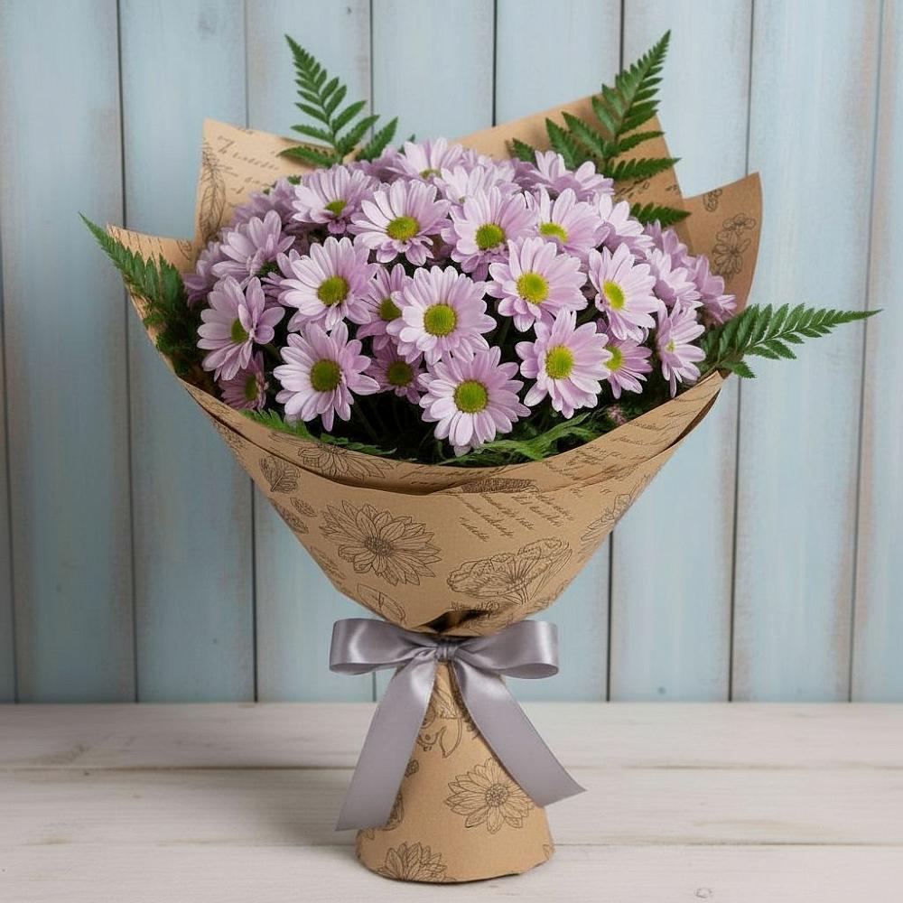 Букет цветов из: Хризантемы в Ермишь