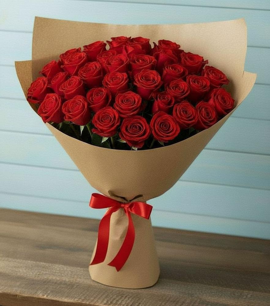 Букет Красные розы Милано в Ермишь