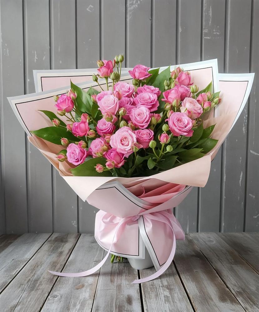 Букет Розовый кустик в Ермишь