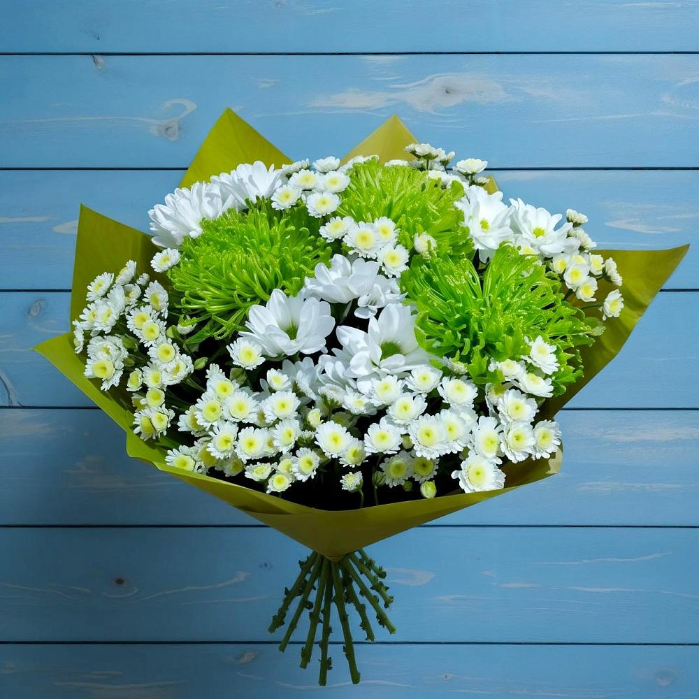 Букет цветов из: Хризантемы в Ермишь