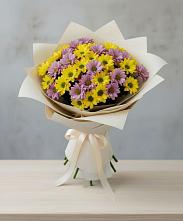 Букет цветов из:  Хризантемы в Ермишь