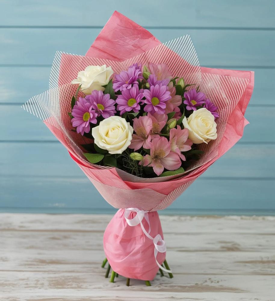 Букет цветов из: Герберы в Ермишь